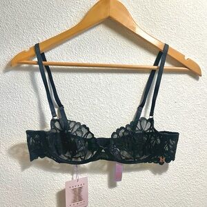 NWT Savage X Fenty Midnight Lace Bra